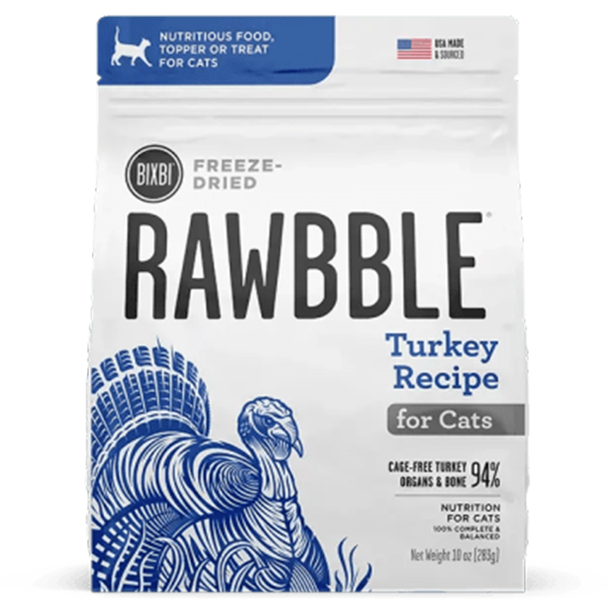 BIXBI RAWBBLE 貓糧 冷凍脫水鮮肉糧 火雞肉 10oz (BIX05625)