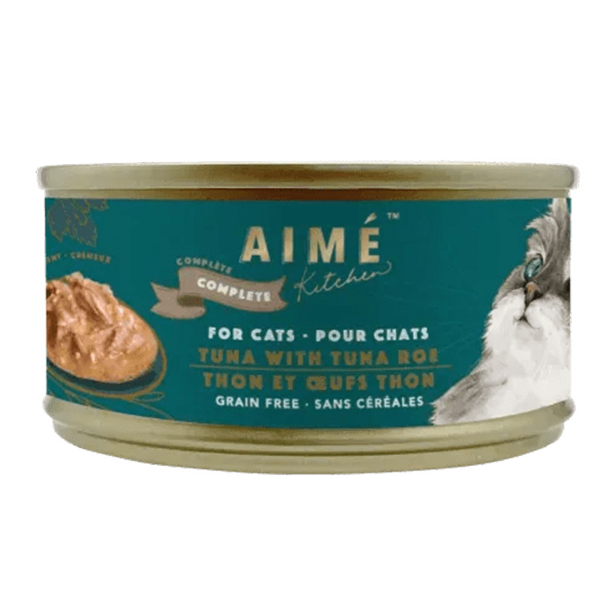 AIME Kitchen 貓罐頭 無穀物均衡貓罐 殿堂主食系列 鮮魚子伴吞拿魚 75g (TRA75) 圖 1