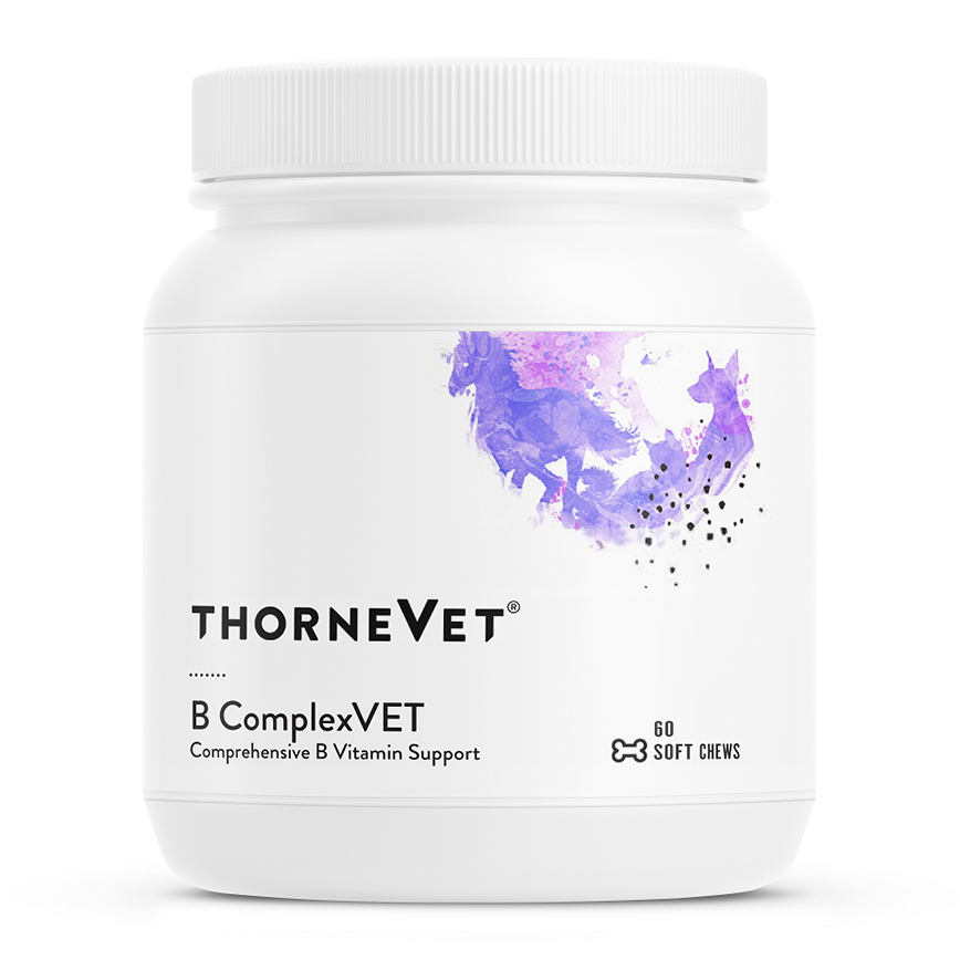 THORNE VET霍恩 B ComplexVet 維他命B雜 60粒 (VB104SC)