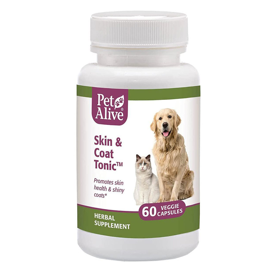 PetAlive Skin & Coat Tonic™ 寵物毛髮及皮膚保養 60粒 (PSKN001)