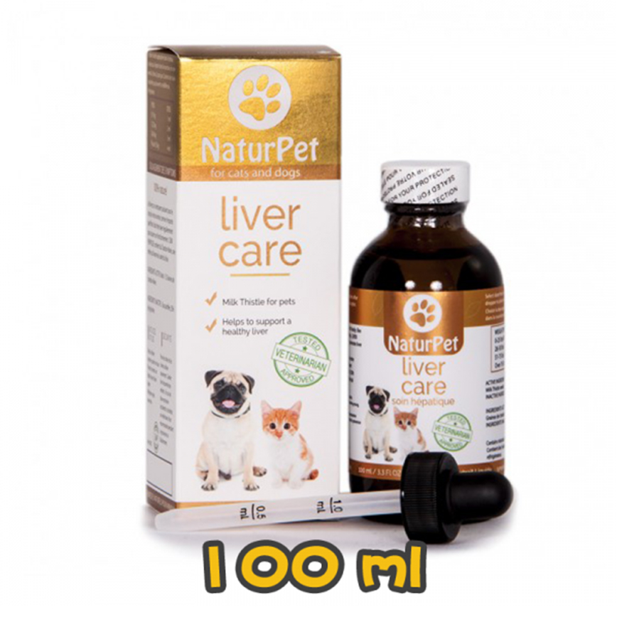 NaturPet 貓犬保健品 肝臟護理 100ml (8825)