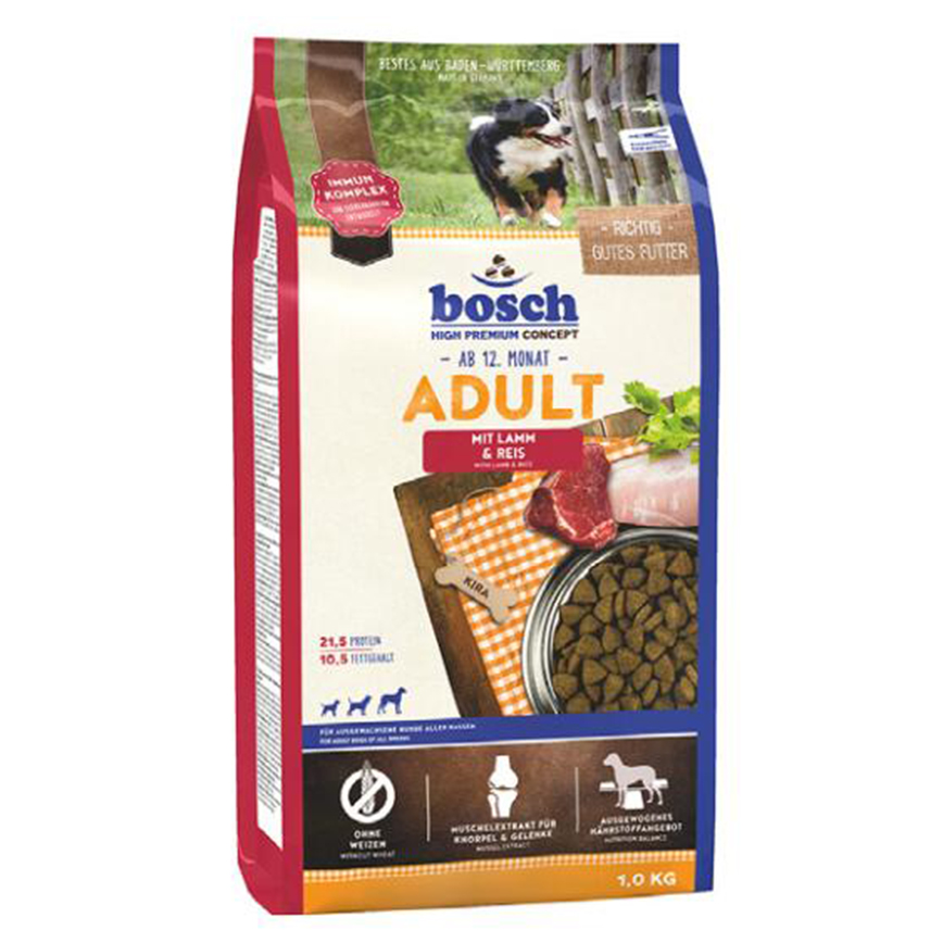 Bosch 狗糧 成犬配方 羊飯 15kg (013215)