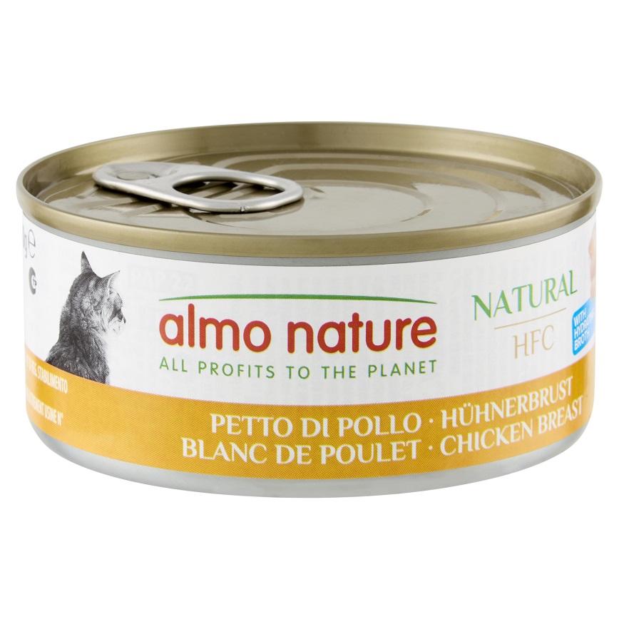 Almo Nature HFC 貓罐頭 天然系列 雞胸肉 150g (5122)