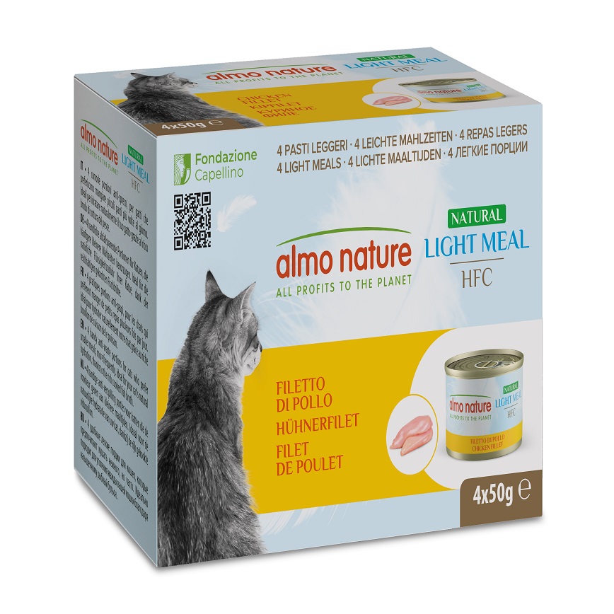 Almo Nature 貓罐頭 天然系列 雞柳 4X50g (553MEGA)