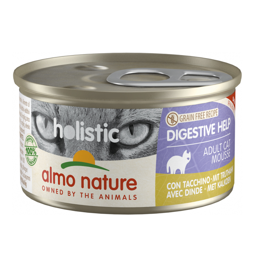 Almo Nature Holistic 貓罐頭 腸胃護理 火雞配方 85g (113)