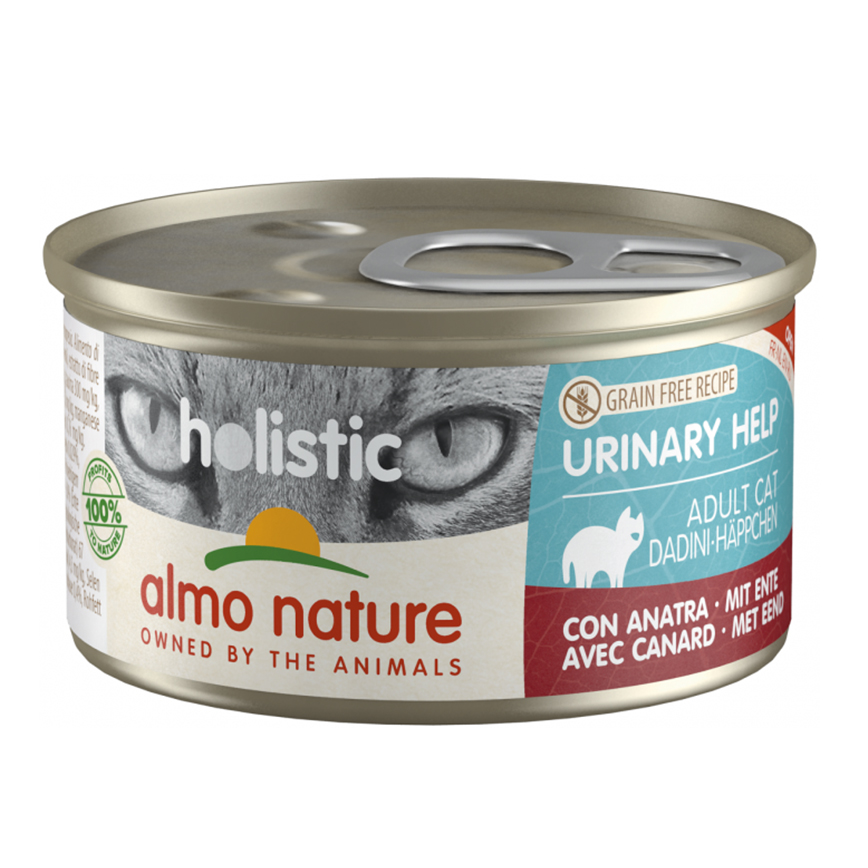 Almo Nature Holistic 貓罐頭 尿道護理 鴨肉配方 85g (114) 圖 1