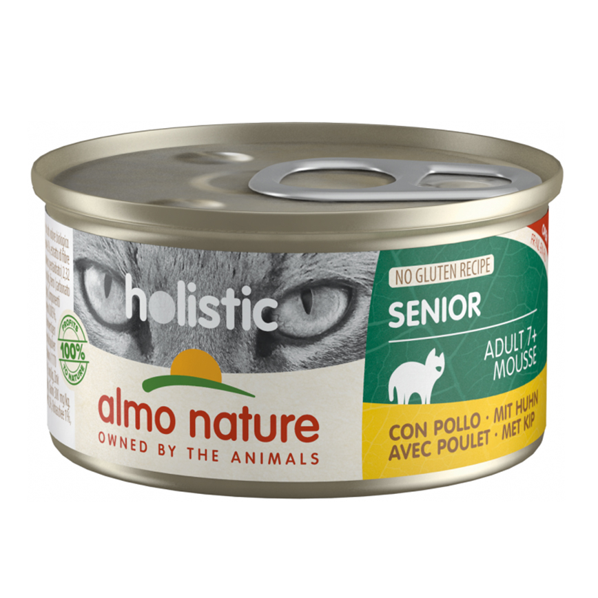 Almo Nature Holistic 貓罐頭 老貓護理 雞肉配方 85g (130)