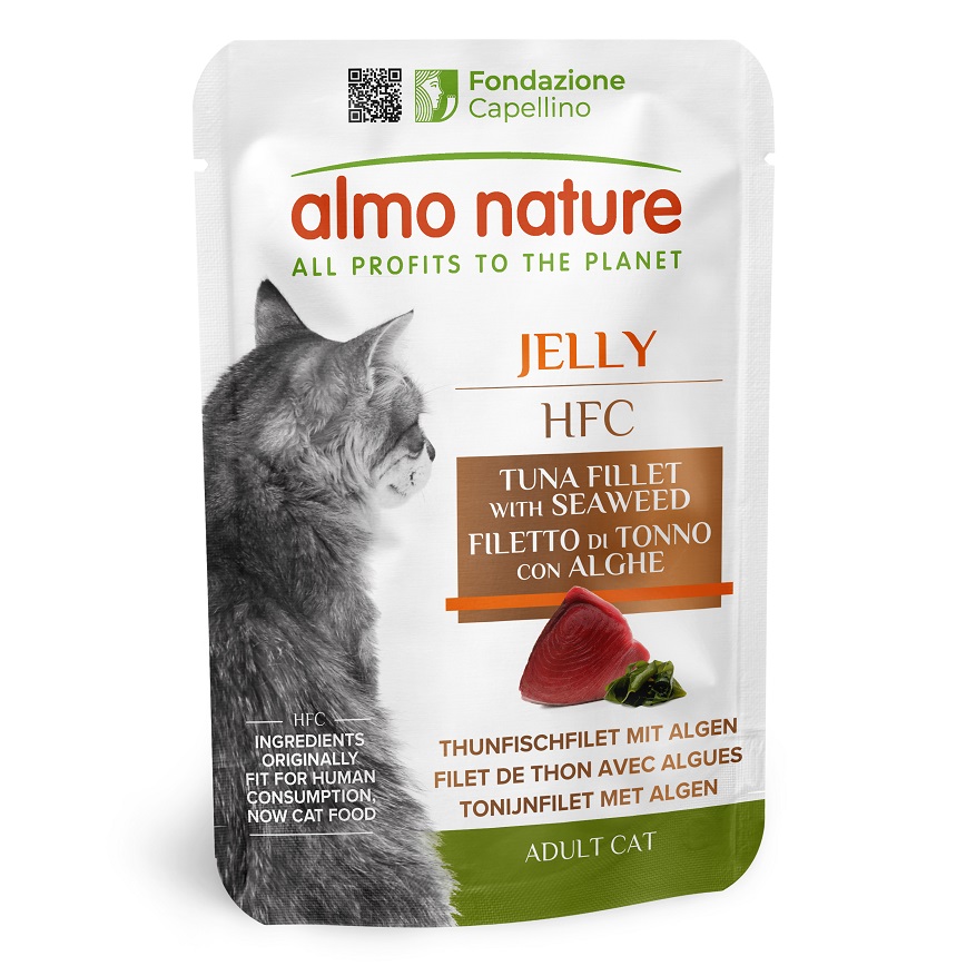 Almo Nature 上湯啫喱鮮包 吞拿魚柳+海藻 55g (5832) 圖 1
