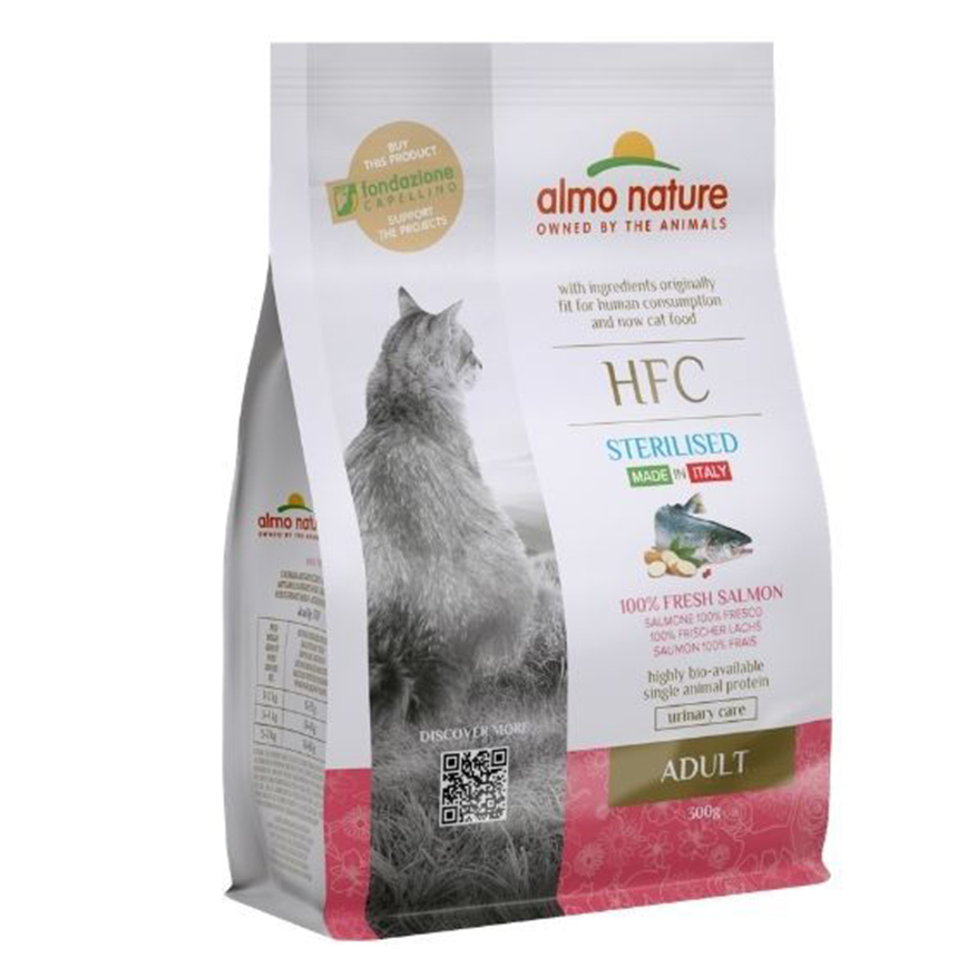 Almo Nature HFC 成貓糧 新鮮三文魚 300g (9111)