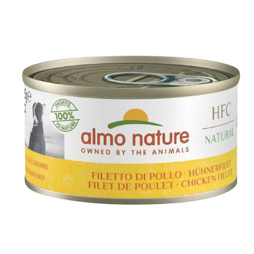 Almo Nature 狗罐頭 HFC Natural 雞柳 95g (5500)