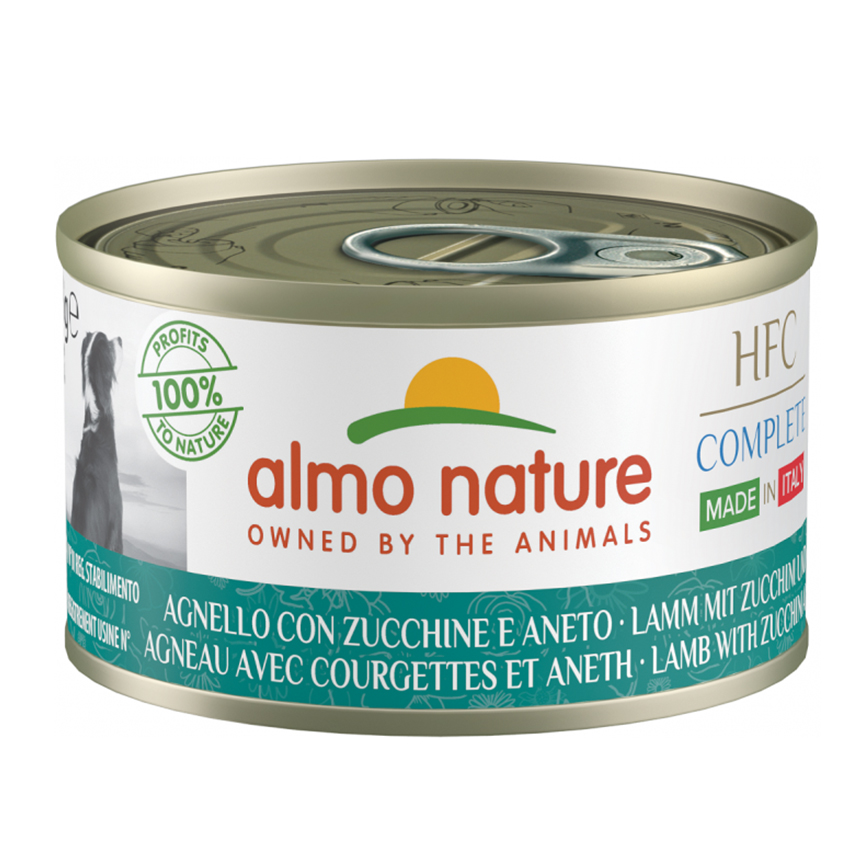 Almo Nature 狗罐頭 HFC Complete 羊肉翠玉瓜蒔蘿配方 95g (5490)