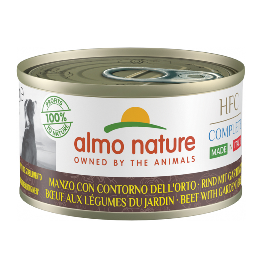 Almo Nature 狗罐頭 HFC Complete 牛肉田園蔬菜配方 95g (5491)