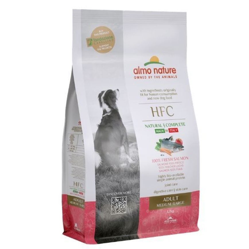 Almo Nature HFC 狗糧 成犬新鮮三文魚 大粒裝 8kg (9360)