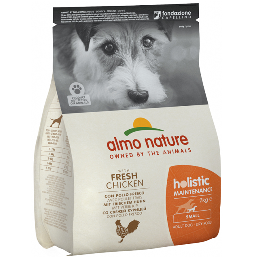 Almo Nature Holistic 狗糧 雞肉 細粒裝 2kg (714)