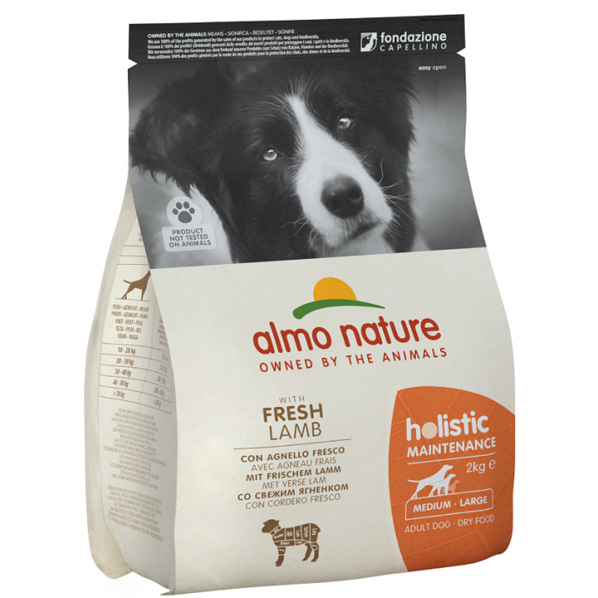 Almo Nature Holistic 狗糧 羊肉 大粒裝 2kg (731)