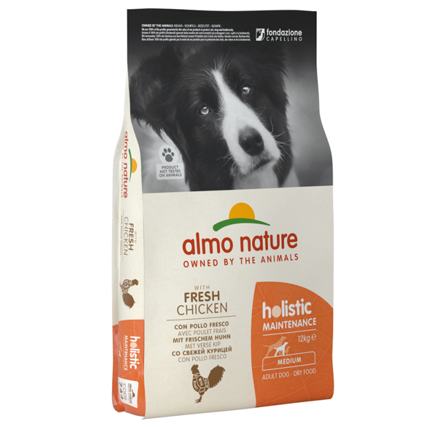 Almo Nature Holistic 狗糧 雞肉 大粒裝 12kg (744)