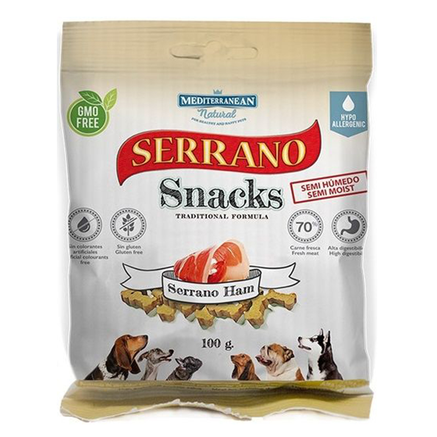 Mediterranean Natural Serrano 狗零食 西班牙風乾火腿 100g (68172)