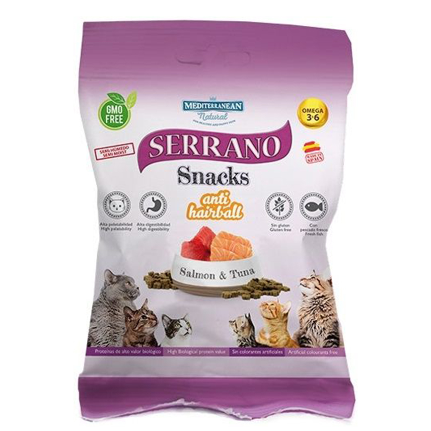 Mediterranean Natural 貓零食 三文魚+吞拿魚 50g (68011) 圖 1