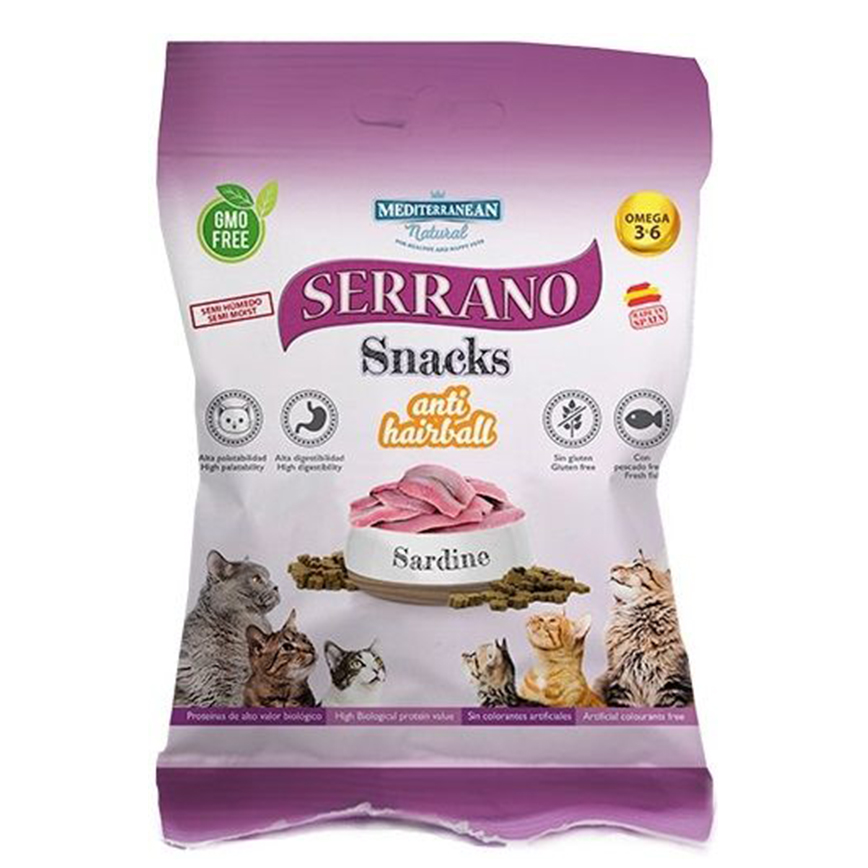 Mediterranean Natural 貓零食 沙甸魚 50g (68013)