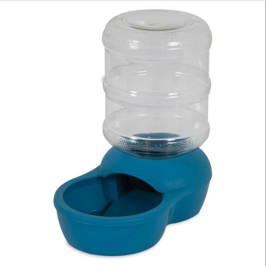 Petmate Aspen Pet LeBistro系列 自動飲水器 座地款 加細 藍色 0.5Gal (24763) (TBS)