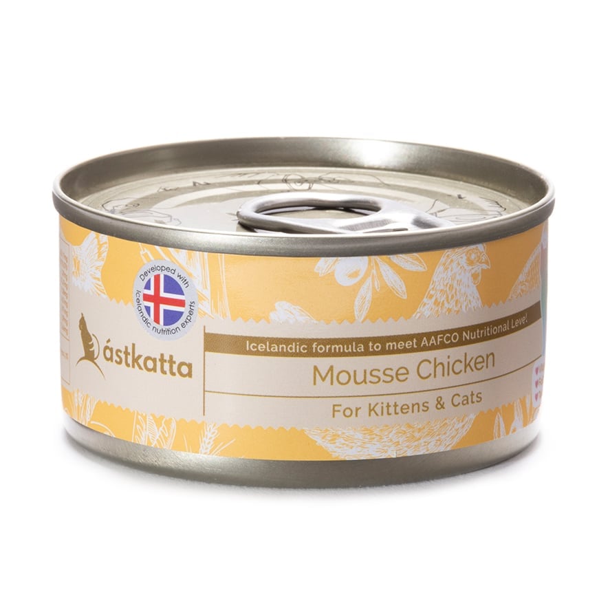 Astkatta 幼貓慕絲 雞 80g