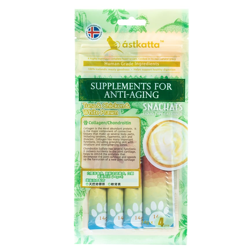 Astkatta 增強活力 吞拿雞蝦 14g×4