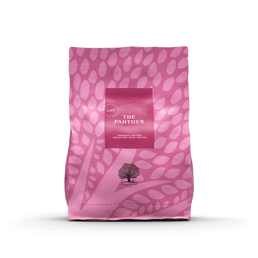 Essential Foods 易膳 貓糧 粉紅豹豹 3kg 或 (2包1.5kg 夾袋) (P-3) (英國版)