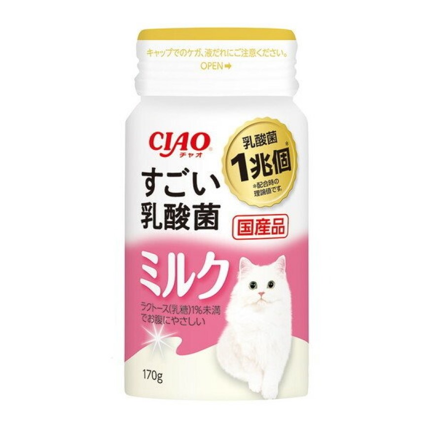 CIAO 日本1兆億個乳酸菌 牛乳牛奶 170g (CS-143) (TBS) 圖 1