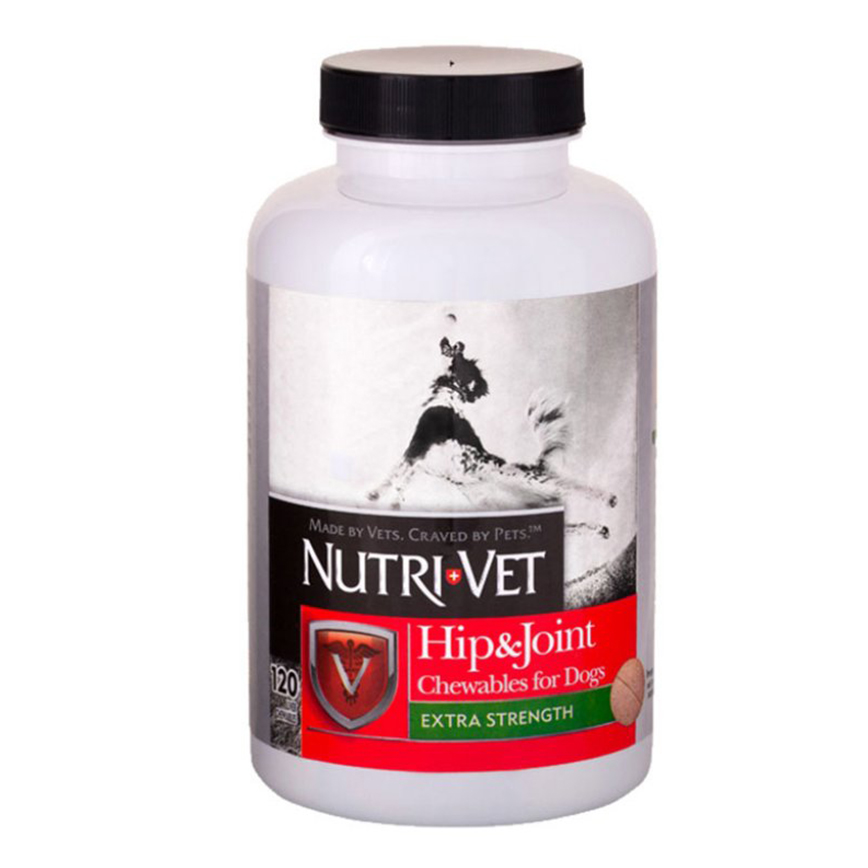 Nutrivet 犬用中級關節護理嘴嚼片 120粒 (NV66664)
