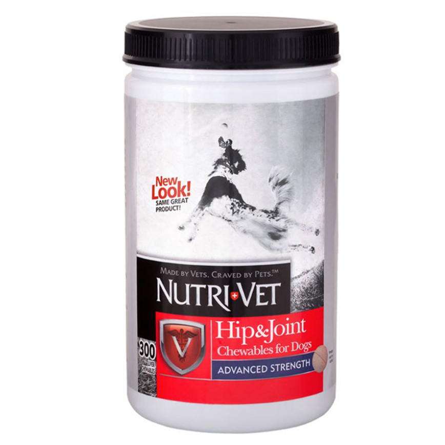 Nutrivet 犬用高級關節護理嘴嚼片 300粒 (NV60744)