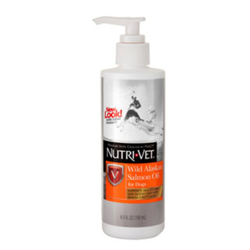 Nutrivet 犬用野生亞拉斯加 三文魚油 6.5oz (NV50728)