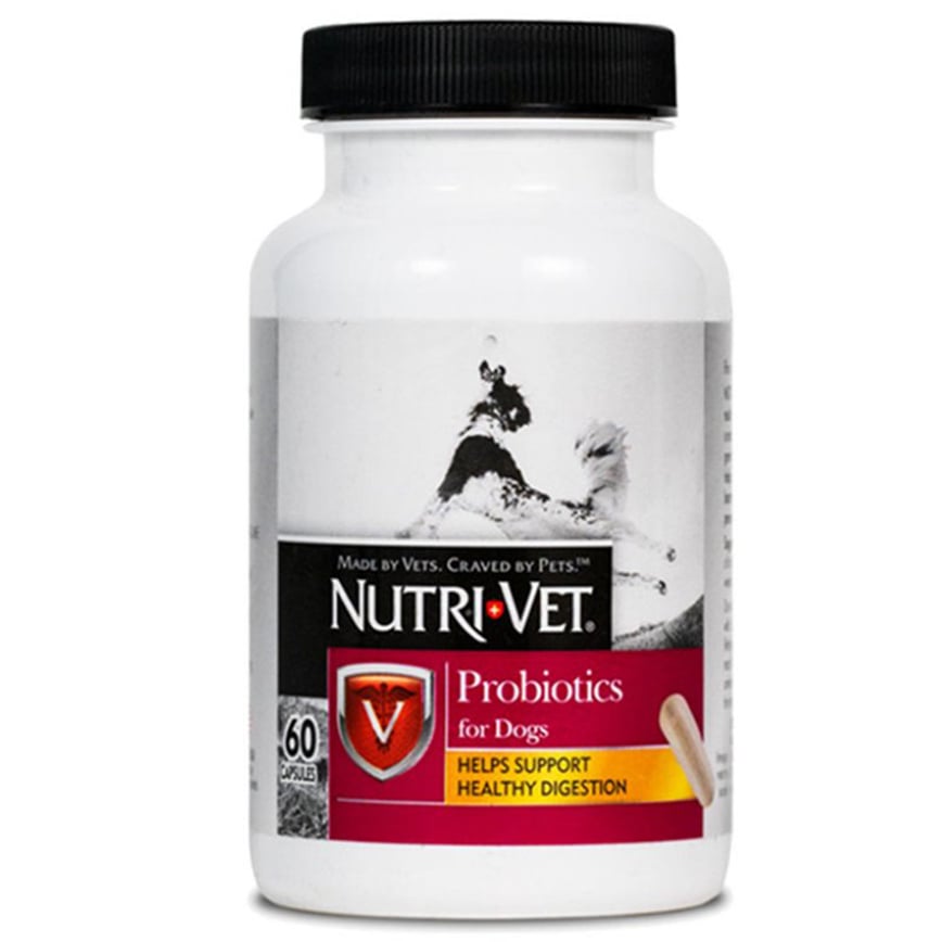 Nutrivet 犬用益生菌 + 益生原膠囊 60粒 (NV66019)