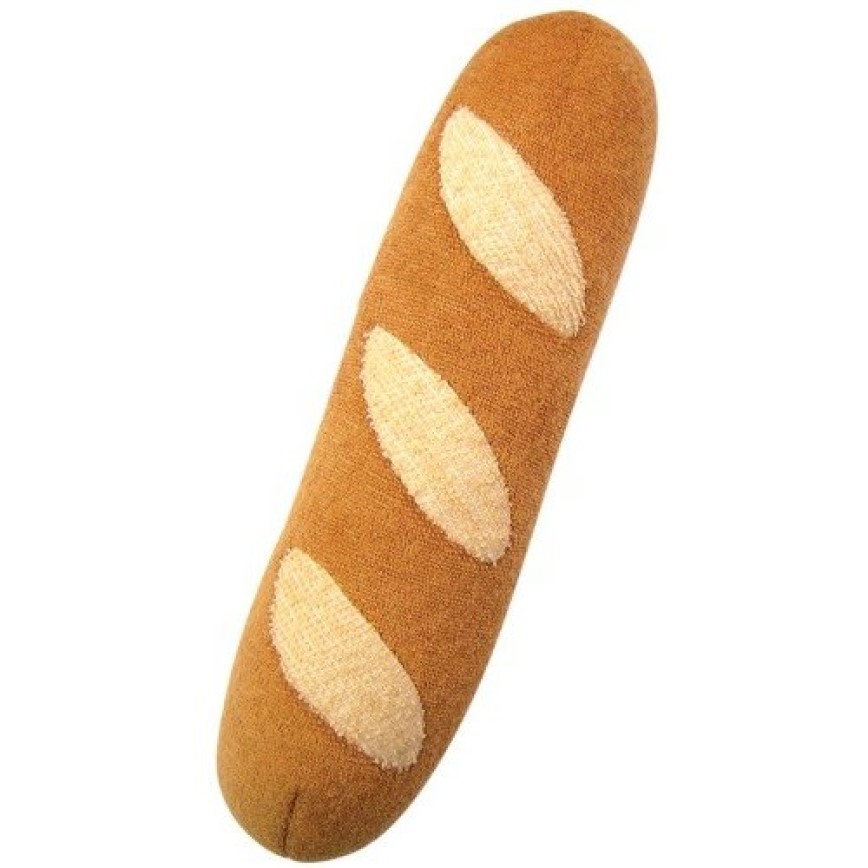 日本WanWan Bakery Nolcorp 狗狗玩具 法國長棍麵包 一個入 圖 1