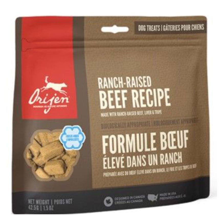 Orijen 狗小食 生肉凍乾零食 牛肉 42.5g 原裝香港行貨保證