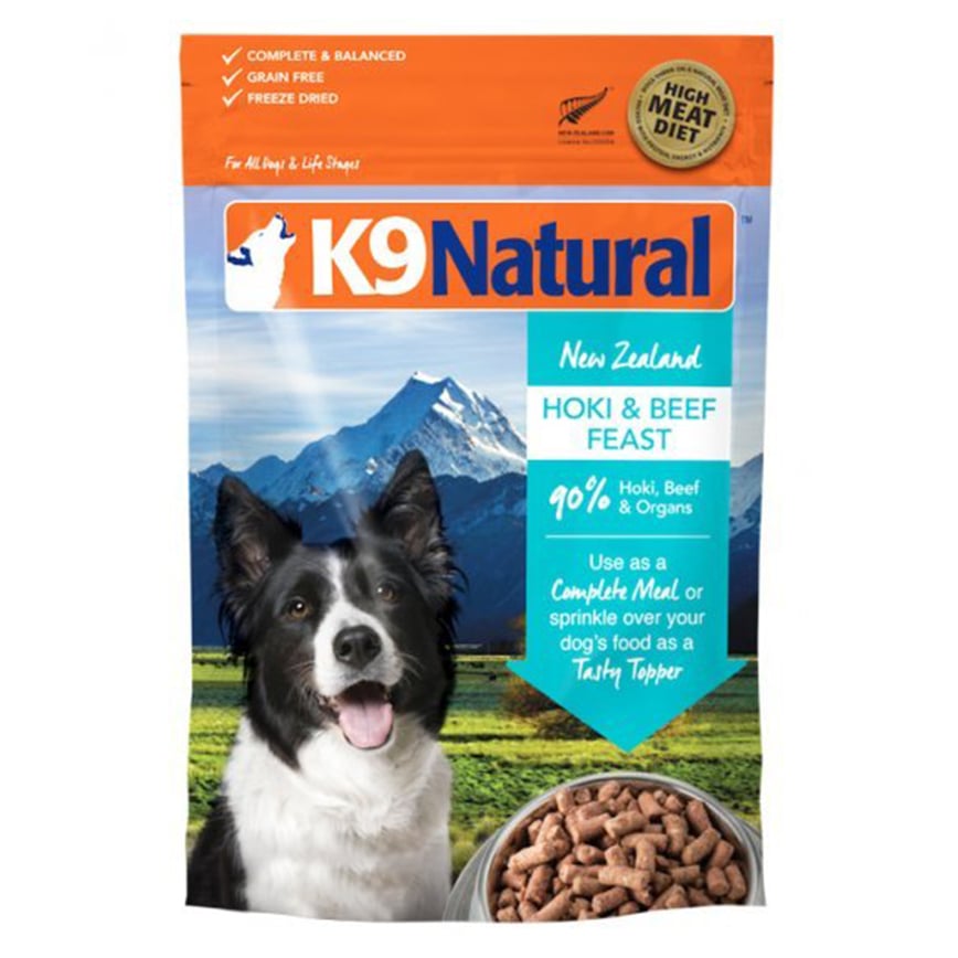 K9 Natural 狗糧 牛肉藍尖尾鱈魚盛宴 1.8kg (K9-BH18K) 圖 1