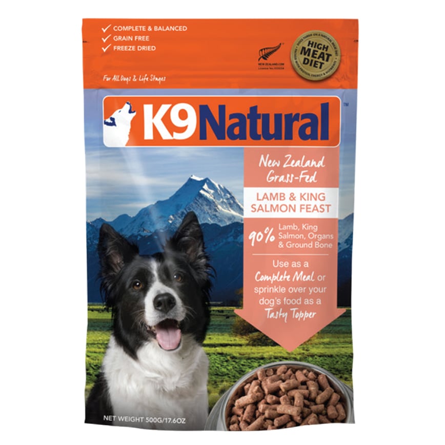 K9 Natural 狗糧 羊肉三文魚盛宴 500g (K9-LS500)