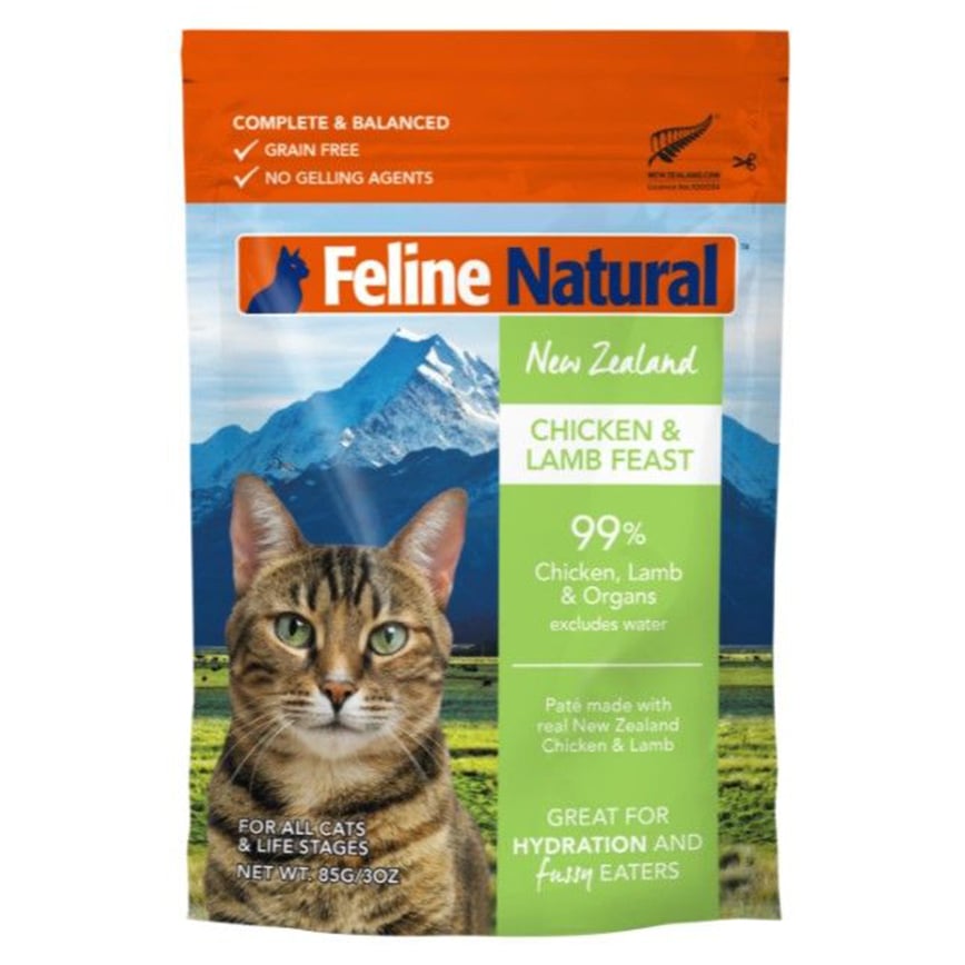 貓 Feline Natural 雞肉羊肉 85g