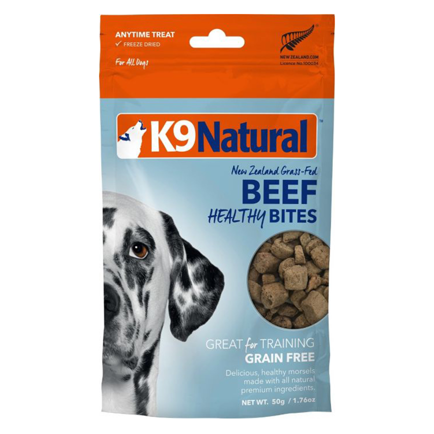 K9 Natural 凍乾零食 狗零食 牛肉粒 50g (K9-HB-B50) (新舊包裝隨機發貨) 圖 2