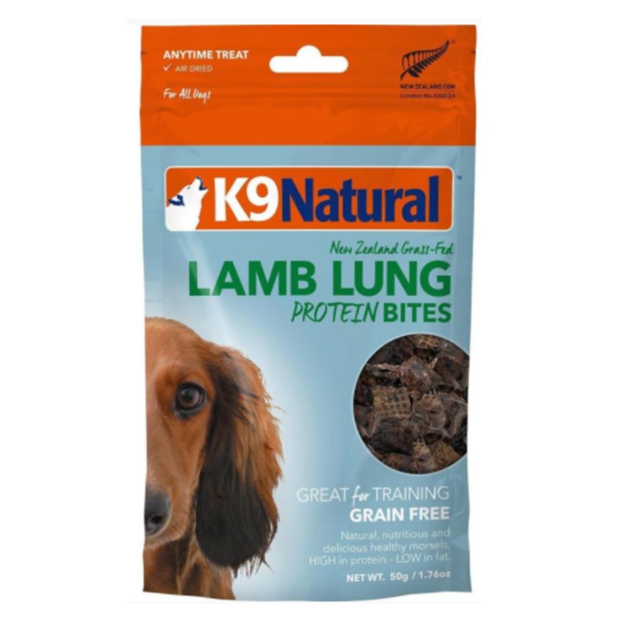 K9 Natural 狗小食 高蛋白風乾羊肺粒 50g (K9-PB-LL50) (TBS)