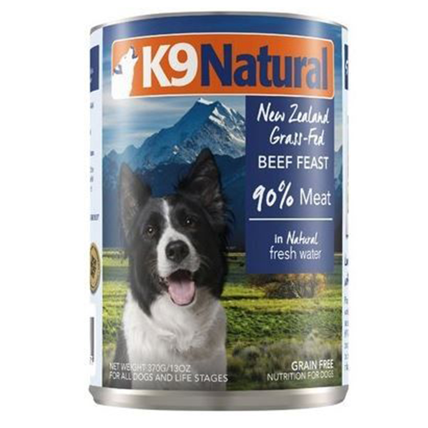 K9 Natural 牛肉狗罐 370g
