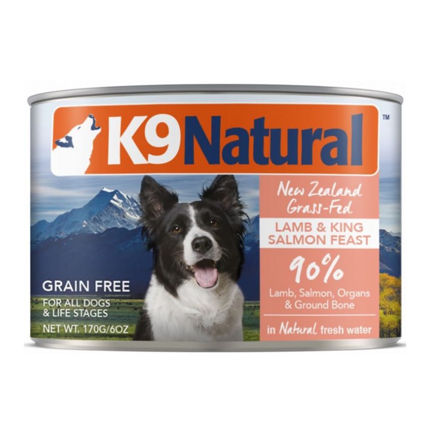 K9 Natural 羊肉三文魚狗罐 170g