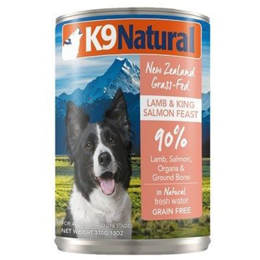 K9 Natural 羊肉三文魚狗罐 370g