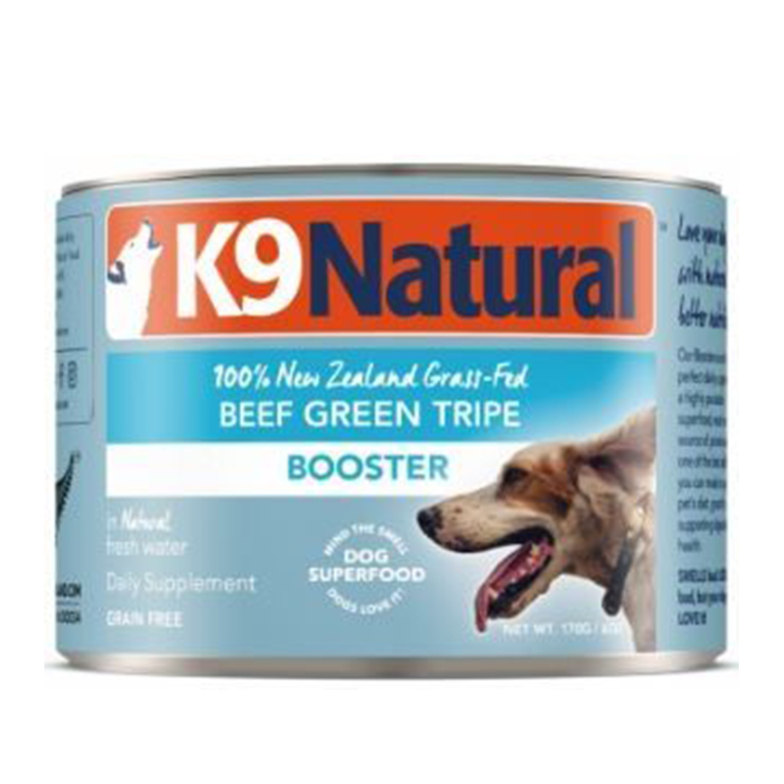 K9 Natural 狗罐頭 營養補充品 牛草胃 170g (TBS)