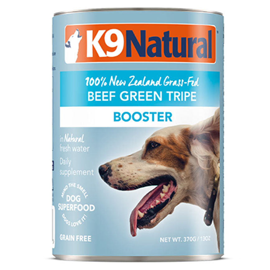 k9 natural 狗罐頭 營養補充品 牛草胃 370g