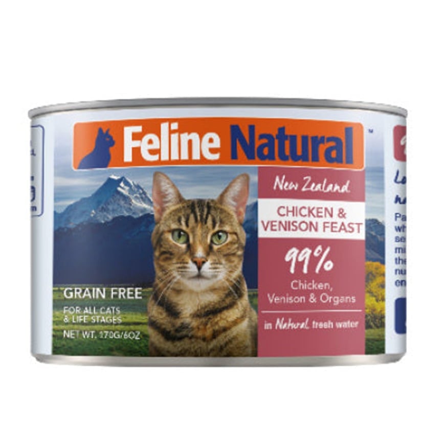 貓 Feline Natural 雞肉鹿肉 170g