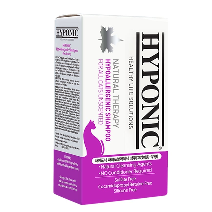 HYPONIC 極致低敏原始無味貓用沖涼液 100ml (HC6569)
