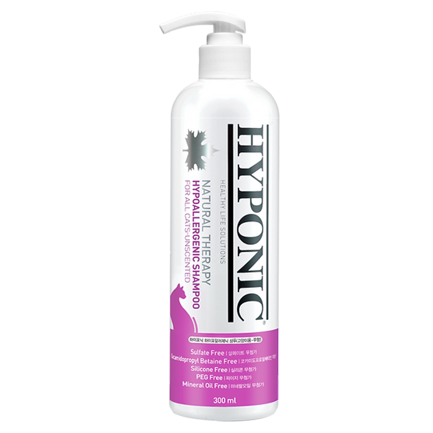 HYPONIC 極致低敏無味貓用沖涼液 300ml