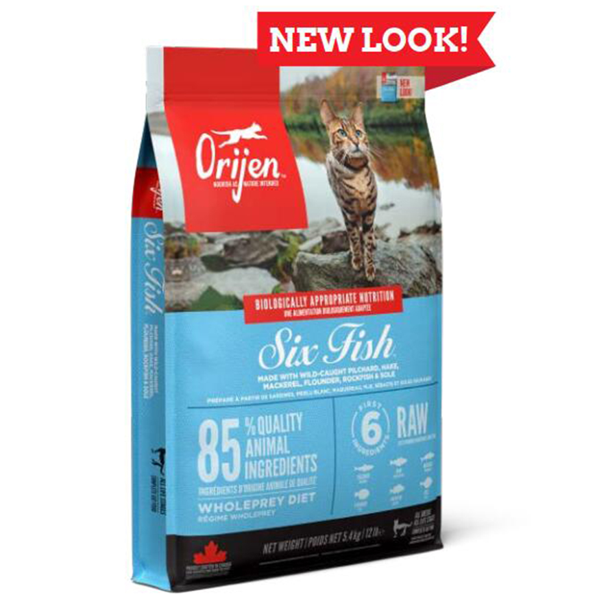 Orijen渴望 無穀物貓糧 六種魚配方 1kg