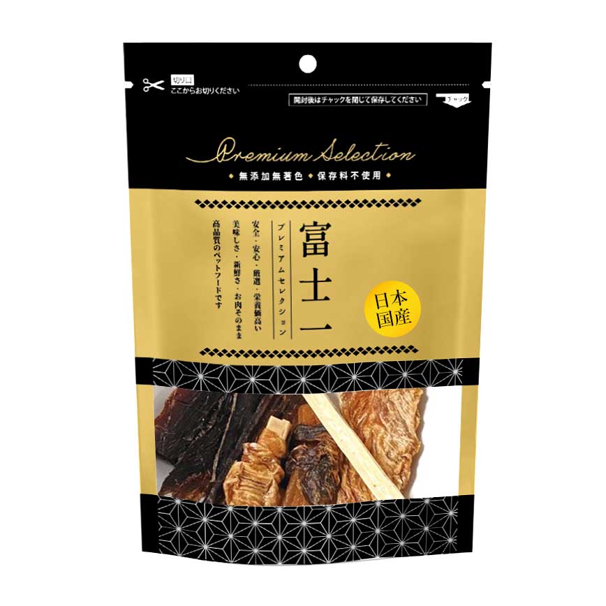 富士一 狗狗小食 日本雜綿口味 無添加金槍魚+芝士棒+紅薯 (犬用) (停售)