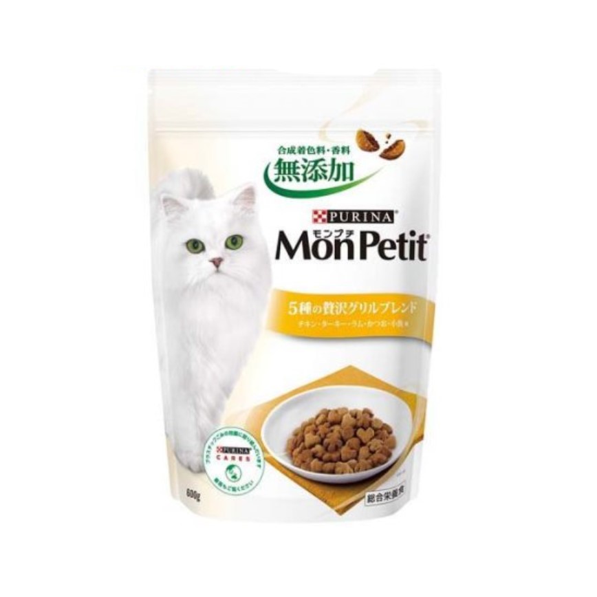 MonPetit 貓糧 雜錦雞肉配方 600g (NE12629031) (新舊包裝隨機發貨)